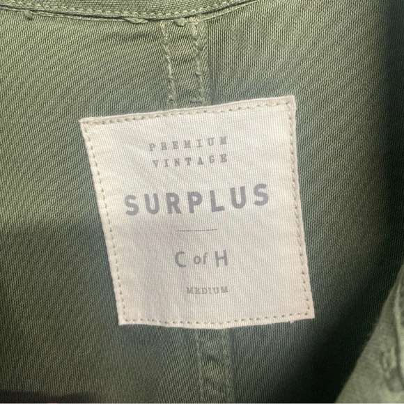 Citizens of Humanity Jumpsuit Marta Long Sleeve Cotton Utility Retreat Green M - Picture 12 of 16